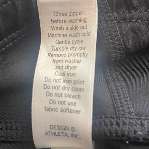 Athleta Sonar Colorblock Spliced Leggings Large - Picture 9 of 12